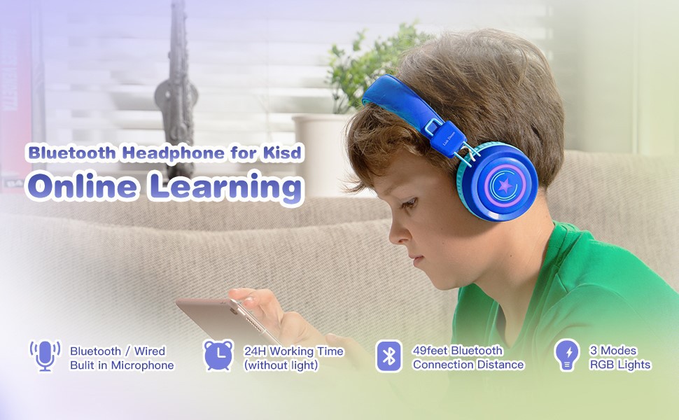 rgb wireless headphones for kids rgb wireless headphones for kids