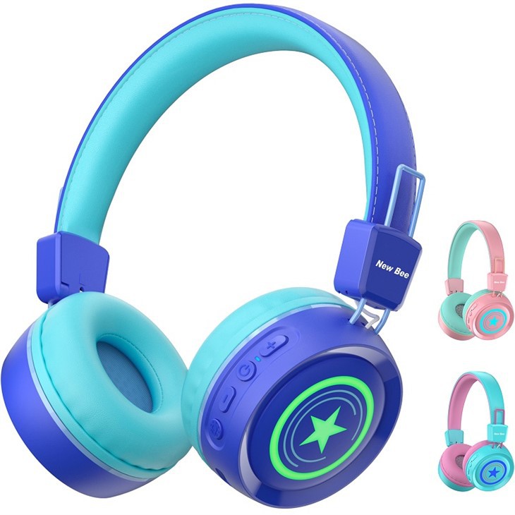Ασύρματα ακουστικά RGB για παιδιά