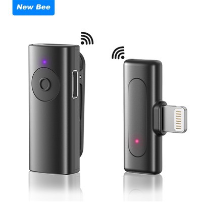 Μίνι ασύρματο μικρόφωνο Lavalier για Iphone