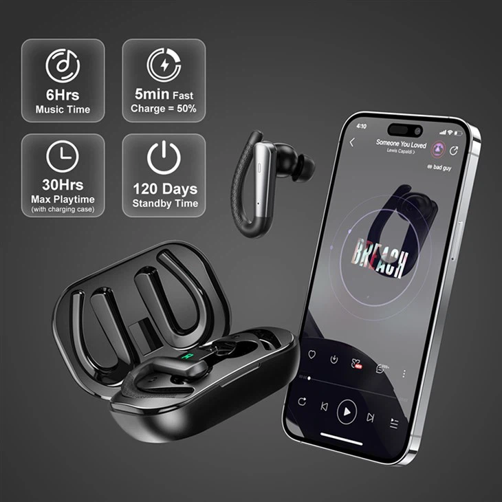 wireless earbuds with mic